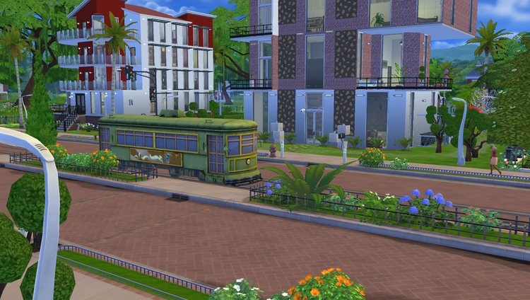 Sims 4 : Aménagement de l'immeuble Bois du Parc