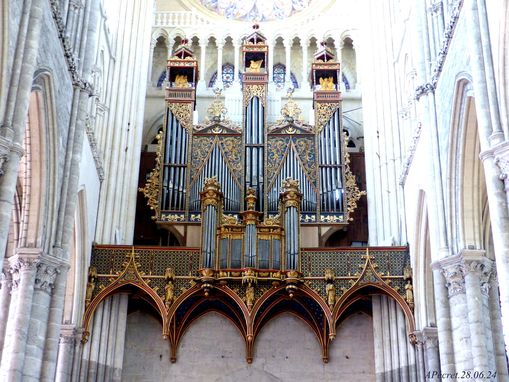 Restauration du Grand Orgue de la Dame d'Amiens