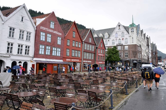 Bergen - Le quartier de Bryggen