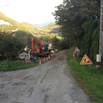 Ouverture du chantier de terrassement