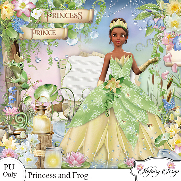 Princess and Frog for 17 April Stefai30