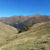 Descente face à la crête les Quintêtes