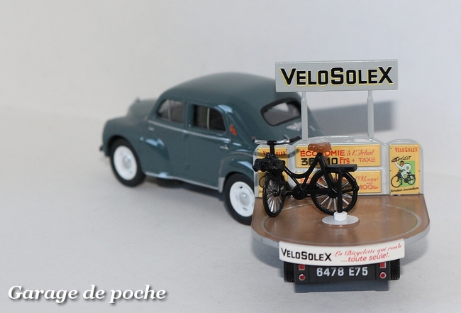 4cv Publicitaire Vélo Solex