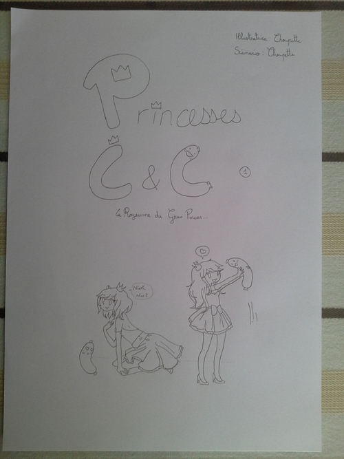 BD "Princesse C & C" planche 1