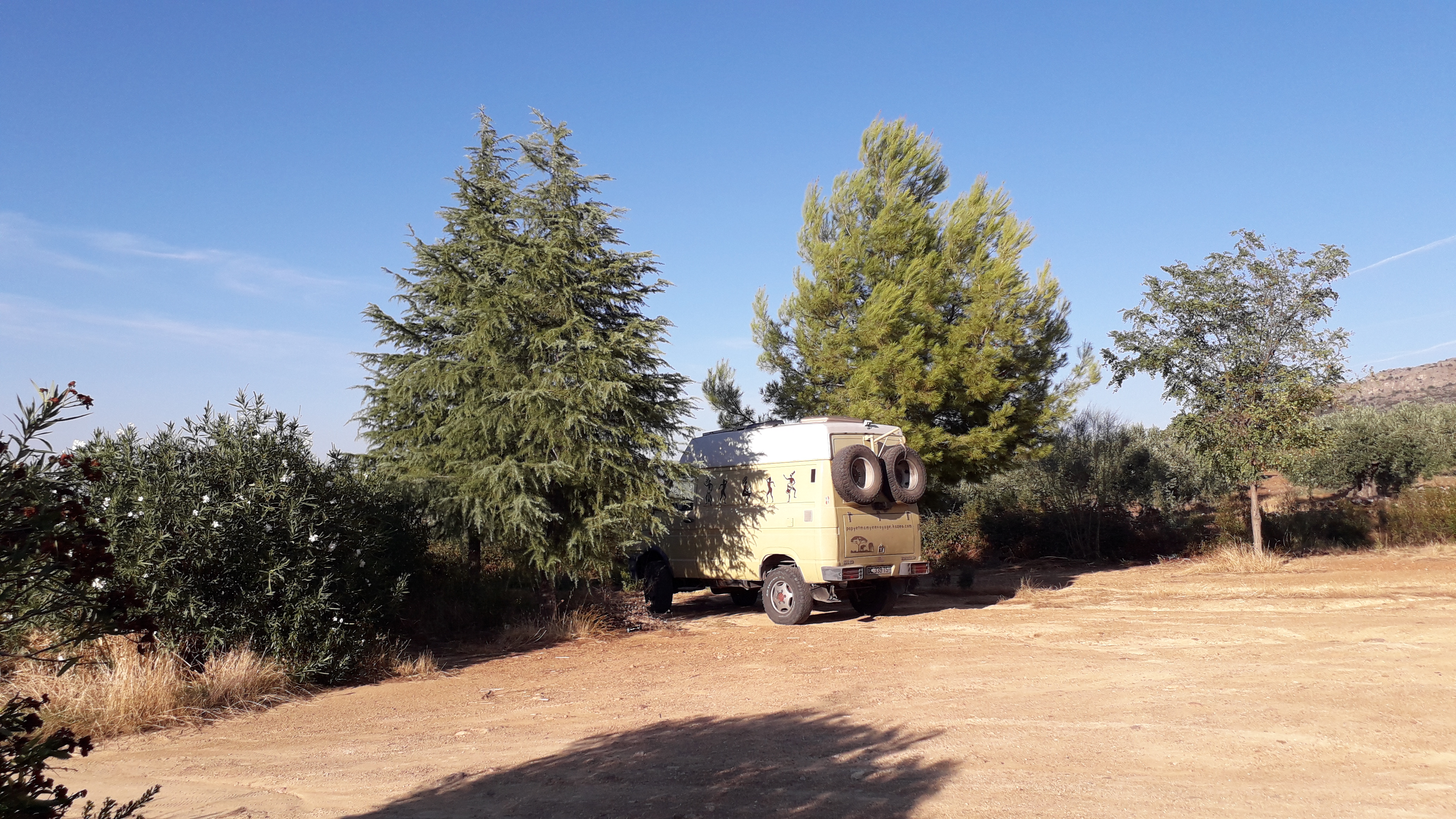 Bivouac à Cabeza Del Buey