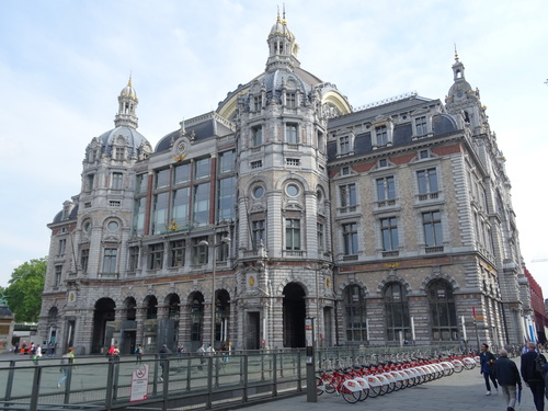 Autour de la gare centrale d'Anvers (photos)