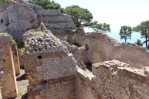 Capri : la villa Jovis