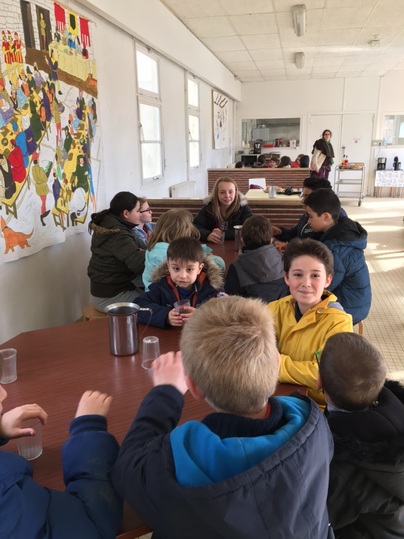 1ère journée de Classe Découverte à Guédelon