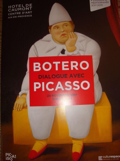 Botero dialogue avec Picasso...........