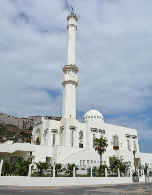 La Mosquée Ibrahim-al-Ibrahim à Europa Point à Gibraltar