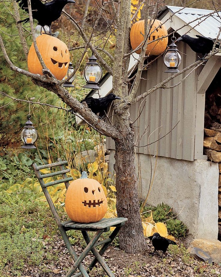 Idées déco jardin pour Halloween | Shake My Blog | Diy halloween,  Décorations d'halloween effrayantes, Décoration halloween