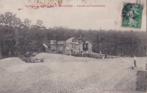 Carrière de Fontaineriant - Sées les Choux