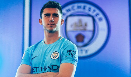 Maillot Domicile Manchester City Aymeric Laporte Maillot Domicile Manchester City Aymeric Laporte