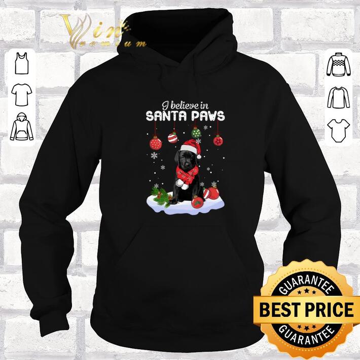 Official Labrador I believe in Santa Paws Christmas shirt