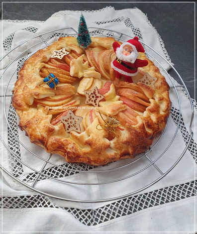 TARTE AUX POMMES ET CANNELLE