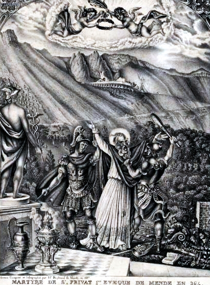 Saint Privat de Mende et martyr († 257)
