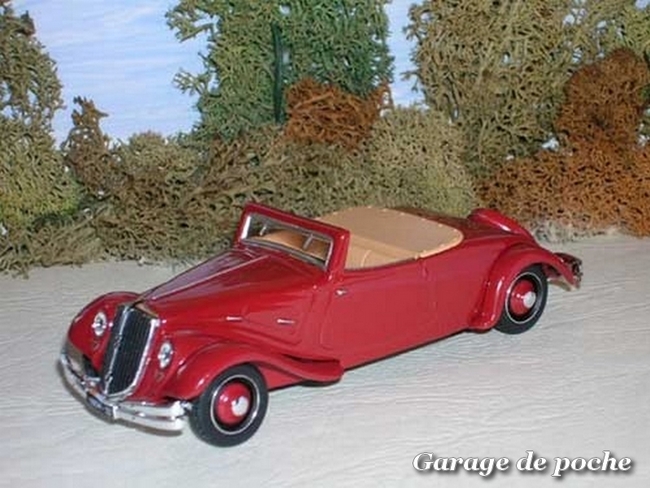 Citroën Traction 22 cabriolet 1934