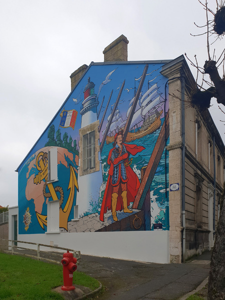 Angoulême - Mur peint