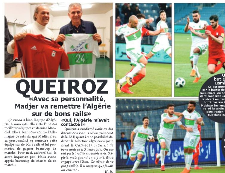 Mardi 27.3.2018 en Autriche à Graz Amical Iran-EN 2-1