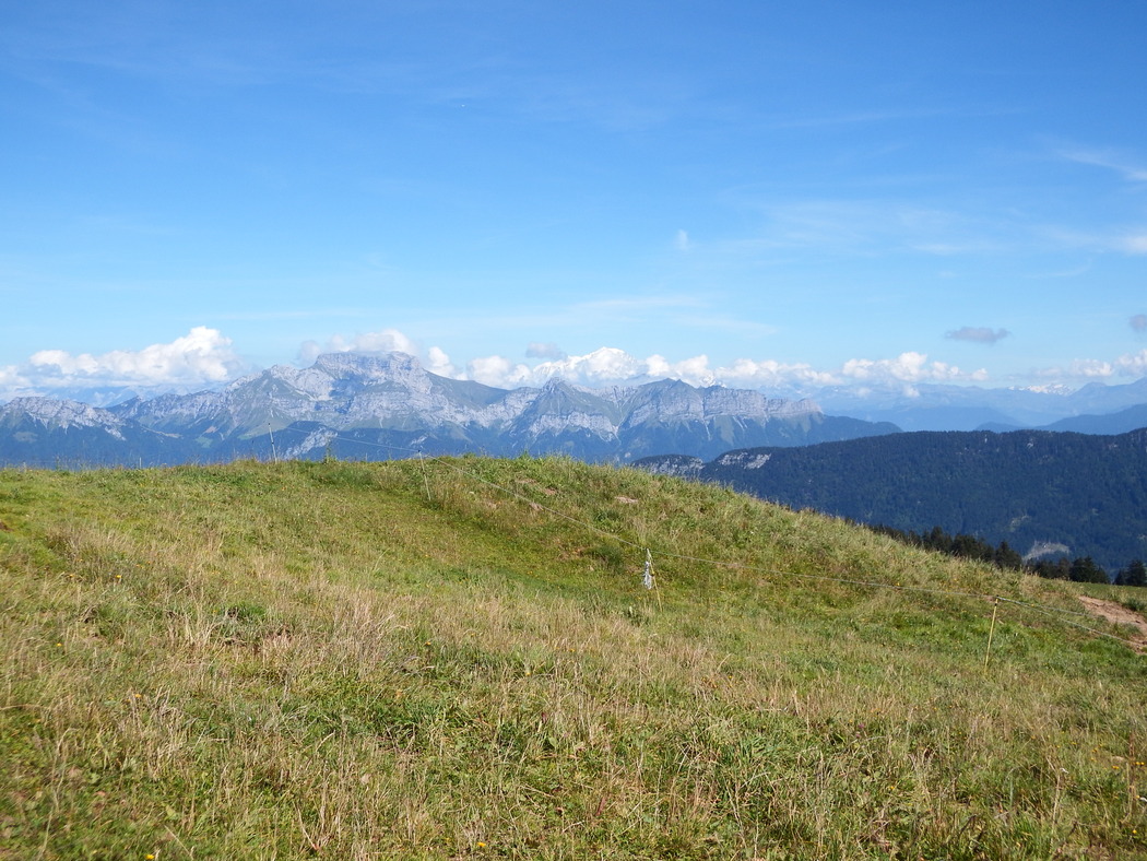 Le Mont Blanc vu du Semnoz