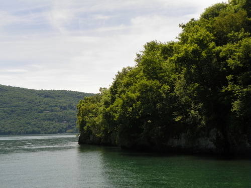 Le lac du Bourget à Châtillon