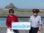 Jeudi 9 avril 2015, troisième et dernière journée : Le Mont Saint-Michel ... et toujours le soleil