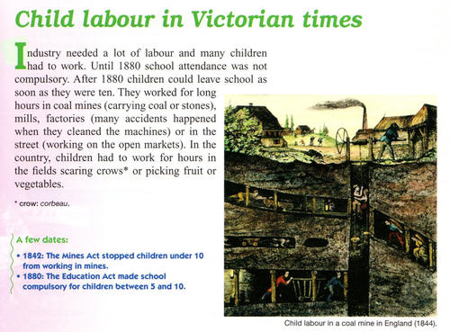 Child Labour in Victorian Times