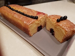 CAKE CITRON CASSIS (Matthieu Carlin - Hôtel de Crillon, Paris)