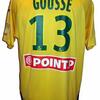 Nicolas GOUSSE : Maillot porté avec NANTES en coupe de la ligue le 28 août 2007 contre SEDAN.