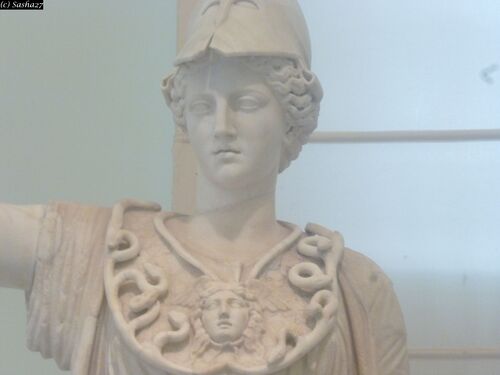 Athéna, Minerve, déesse protection d'Athènes, de la guerre...