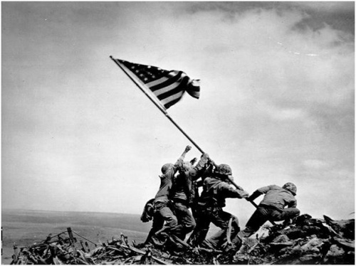 iwo Jima Amercan Flag