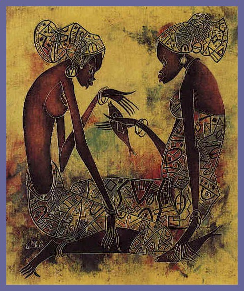 peintre congolais : Kamba Luesa
