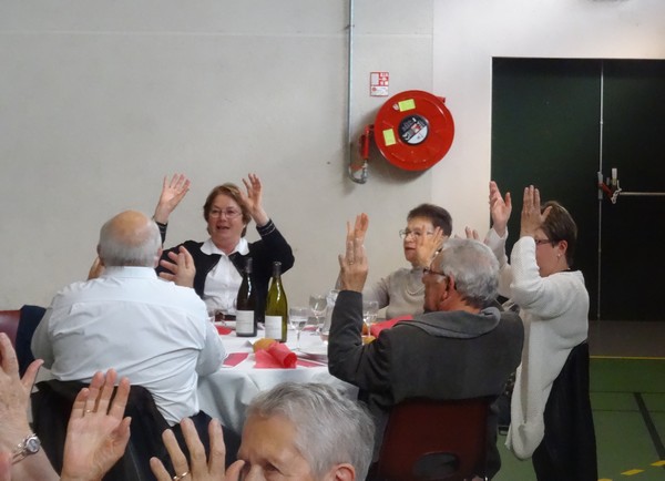 Le repas des Séniors de Châtillon sur Seine 2016, a eu un grand succès....