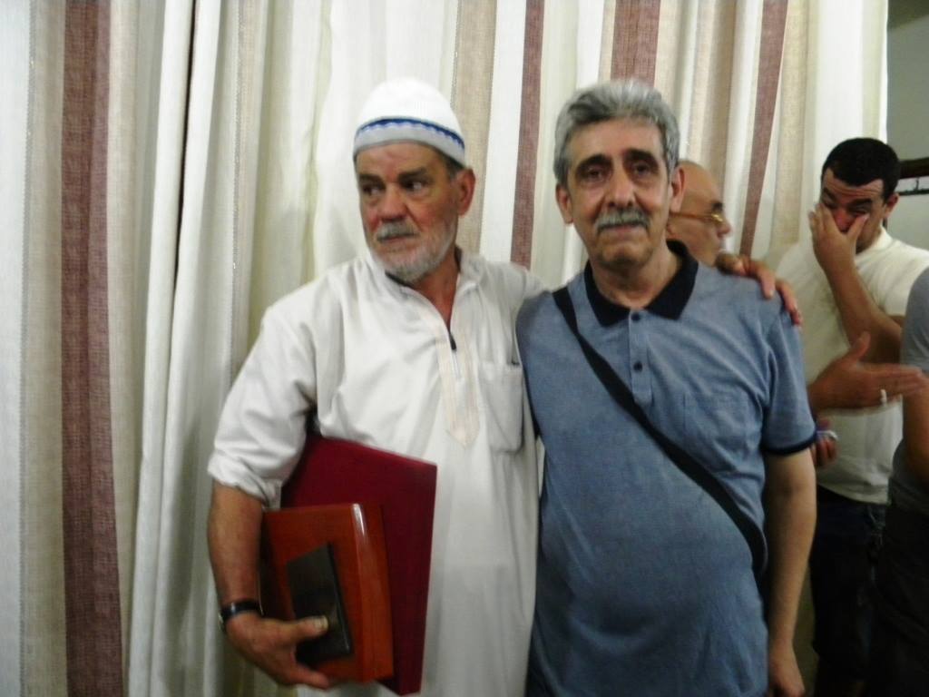 Amirouche Boualem honoré par ses paires anciens joueurs le jeudi 30.6.2016