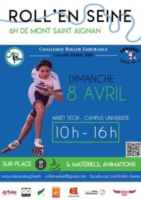 Dimanche 8 avril 2018 5 équipes vont participer aux 6h de Mont St Aignan (76)