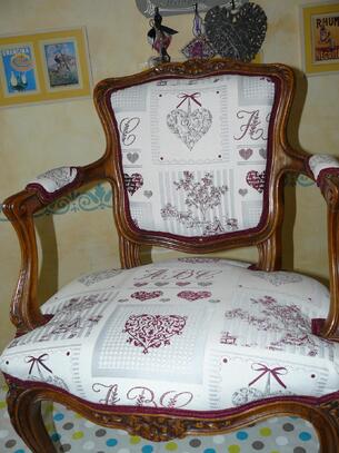 Fauteuil Médaillon Louis XV