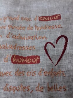 Quelques nouvelles sur mes broderies