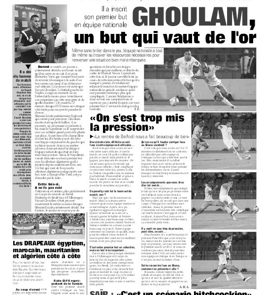 Lundi 19.01.2015  EN-Afrique du Sud 3-1 CAN 2015