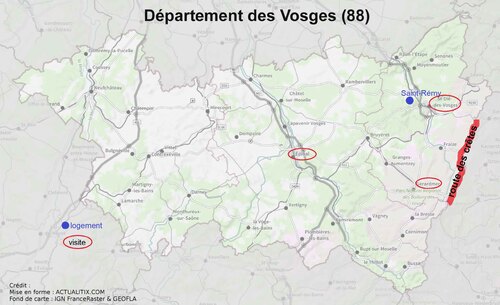 5 jours dans les Vosges
