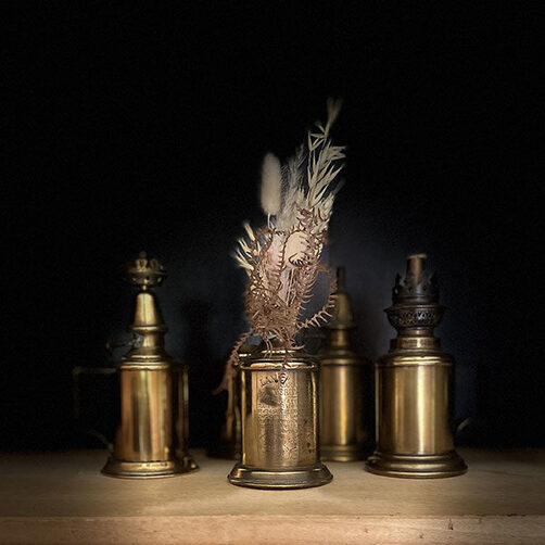 Lampe pigeon huile | Baronnes George