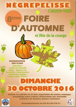 Foire d'Automne à Nègrepelisse.