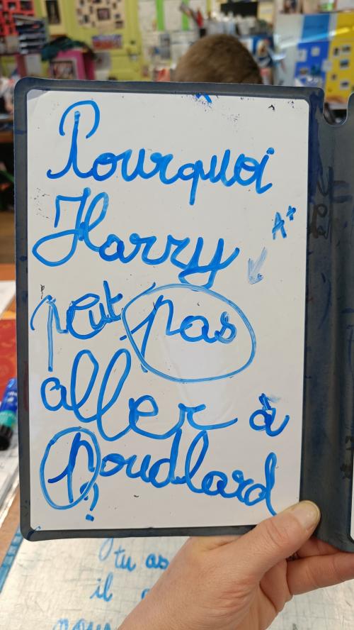 production d'écrit: les brouillons de J K Rowling