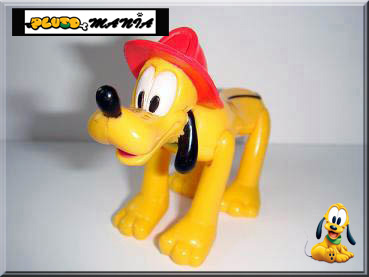 Figurine Pluto pompier
