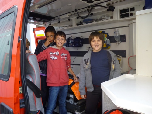 Visite de la Caserne des pompiers de Port La Nouvelle