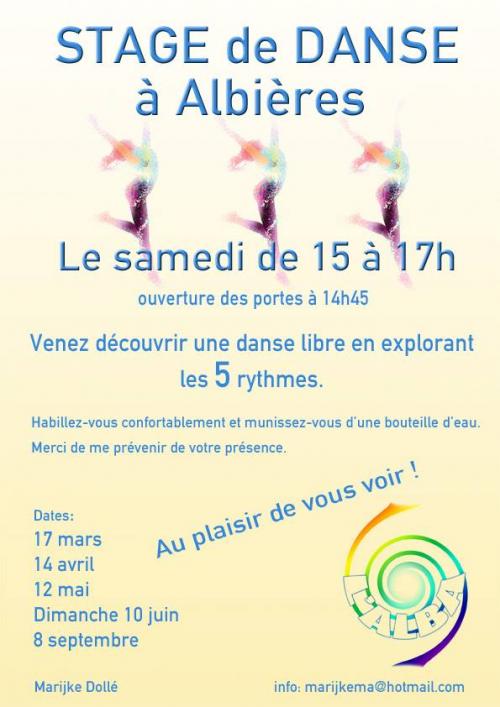 Danse à Albières le 14 avril
