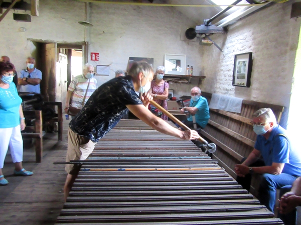 Visite au moulin de la Fleuristerie, en Haute Marne, avec la Société Mycologique du Châtillonnais