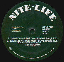 R.B. Hudmon - Searching For Your Love