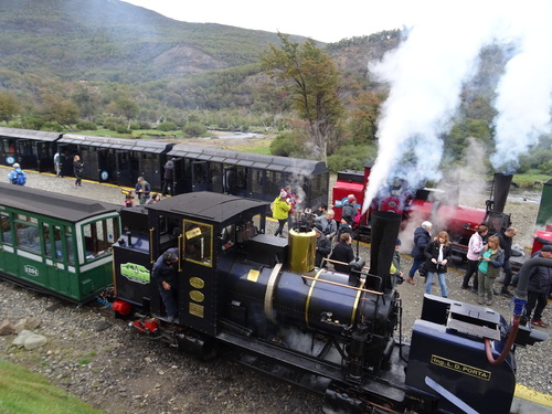 Le train du bout du monde à Ushaïa en Arzentine (photos)