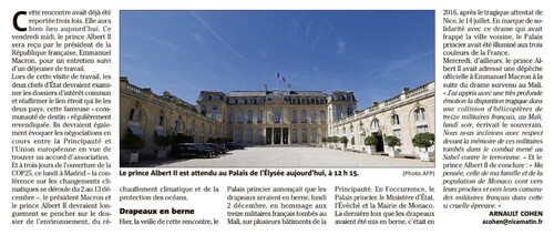 Le prince Albert à L'Elysée