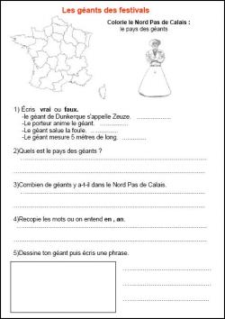 lecture de textes et questionnaire